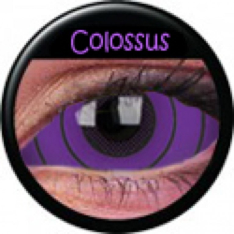 Sclera Colossus ohne Stärke, (2 Linsen), 0 dpt