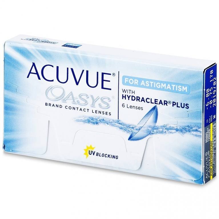 Acuvue Oasys for Astigmatism (6 Linsen)