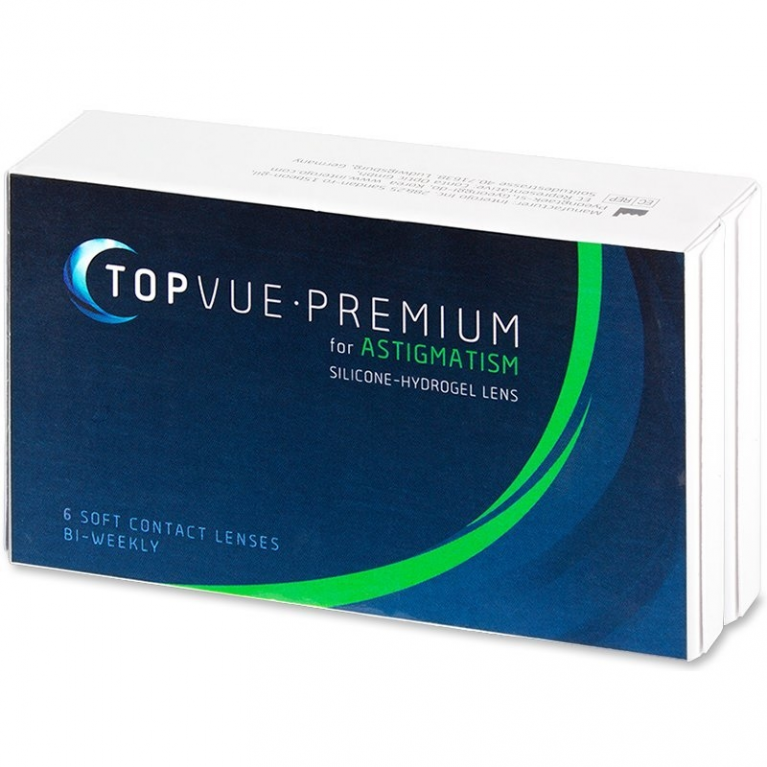 TopVue Premium for Astigmatism (6 Linsen)
